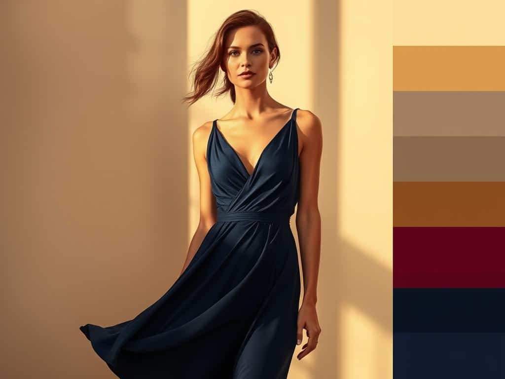 Farbkombinationen mit dunkelblauen Kleidern Farbkombinationen mit dunkelblauen Kleidern