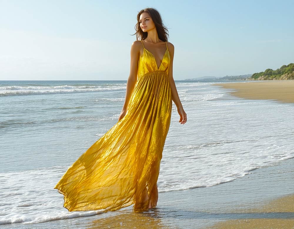 Du betrachtest gerade Luxus Strandkleider für ein Fashion-Statement am Strand