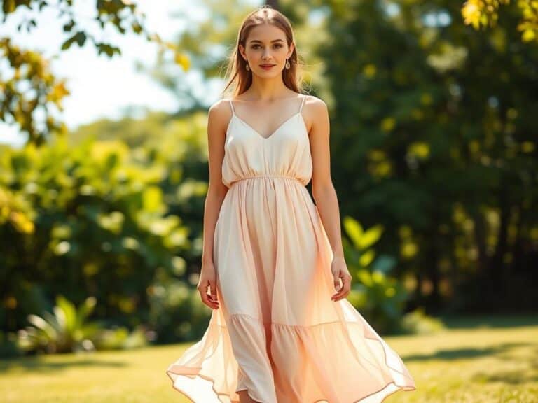 Mehr über den Artikel erfahren Sommerkleid mit Träger: Stylische Outfits für Damen