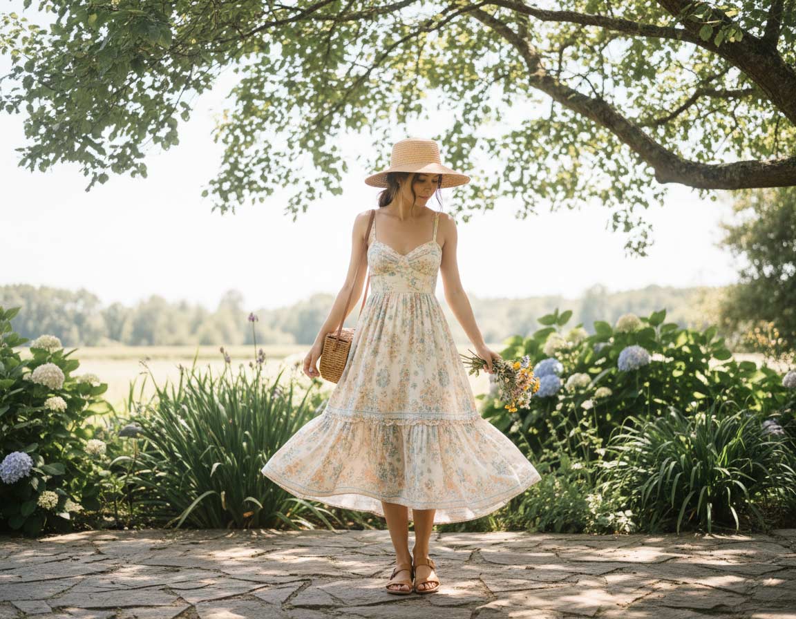 Trägerkleid für den Sommer Trägerkleid für den Sommer