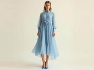 Mehr über den Artikel erfahren Welche Schuhe zum Blusenkleid?