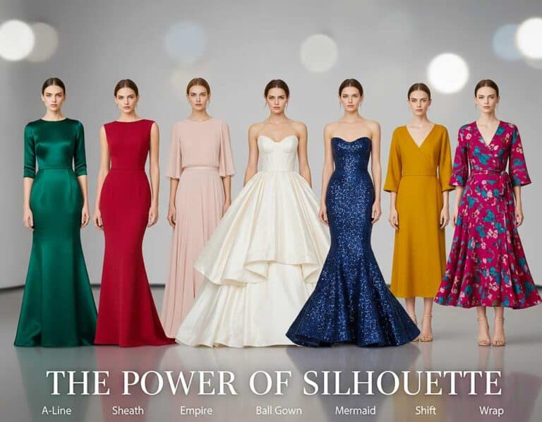 Mehr über den Artikel erfahren Kleider Schnittformen – Leitfaden für die perfekte Kleidersilhouette