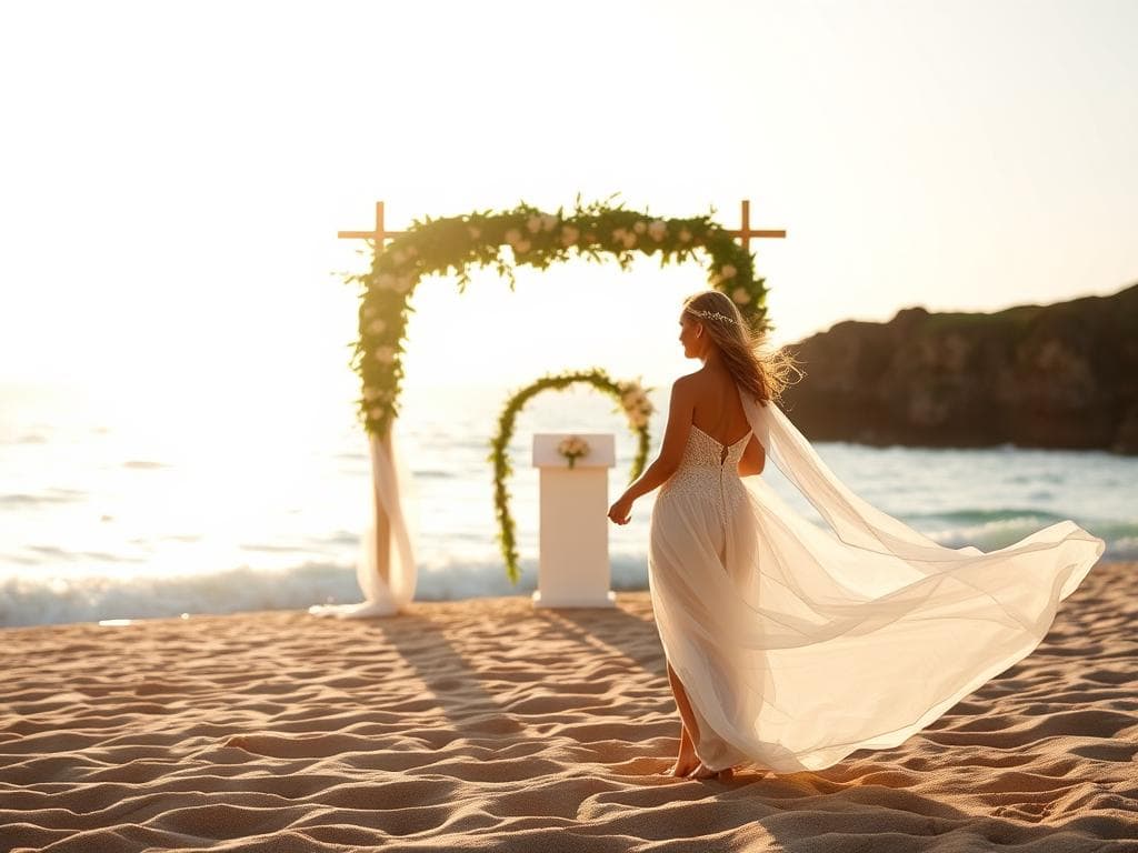 Strandhochzeit am Meer