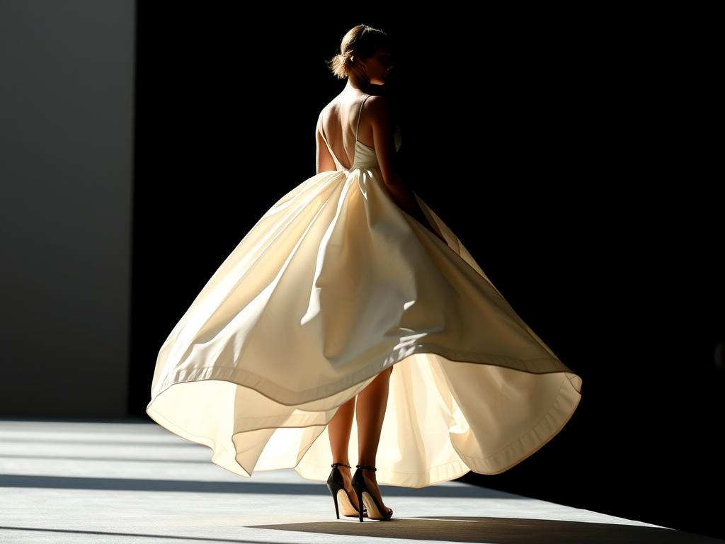 Ballon-Schnitt Modeindustrie