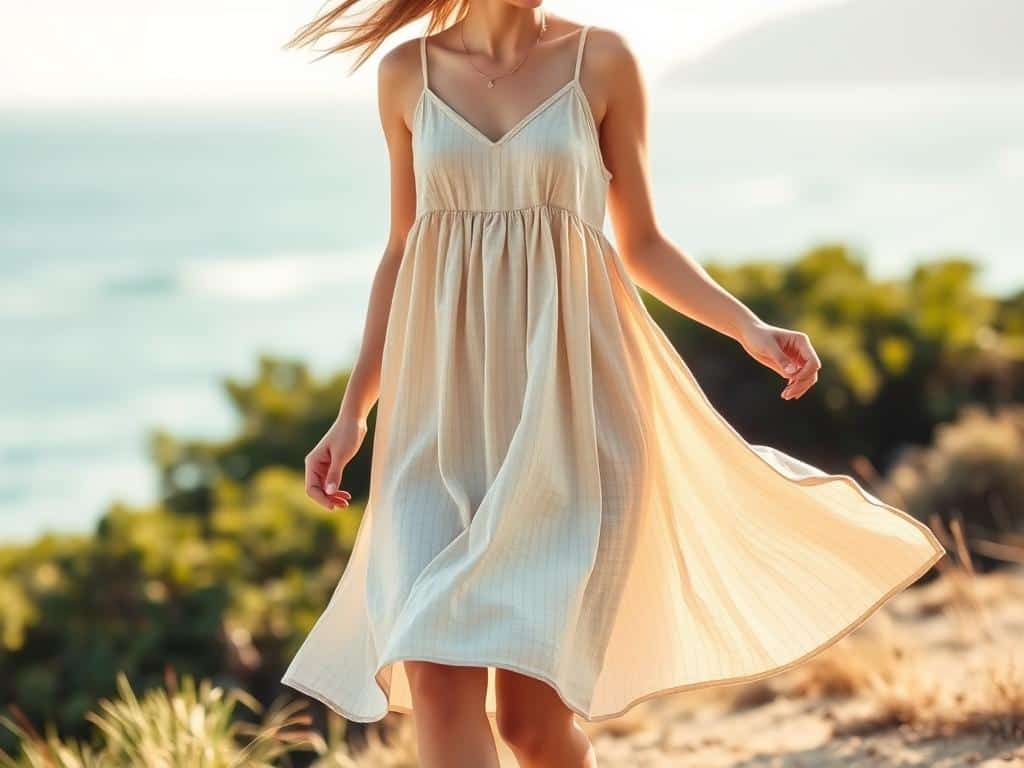 Baumwolle Sommerkleid Baumwolle Sommerkleid