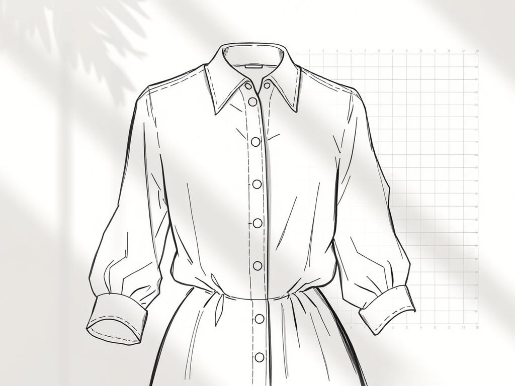 Hemdbluse Schnittmuster Design