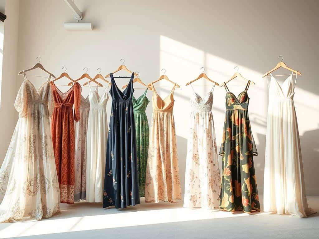 Maxikleid Designvarianten