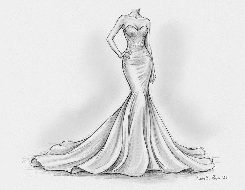 Meerjungfrau-Schnitt