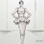 Peplum-Schnitt: Wie das Schößchen beim Peplum-Kleid neue Akzente setzt