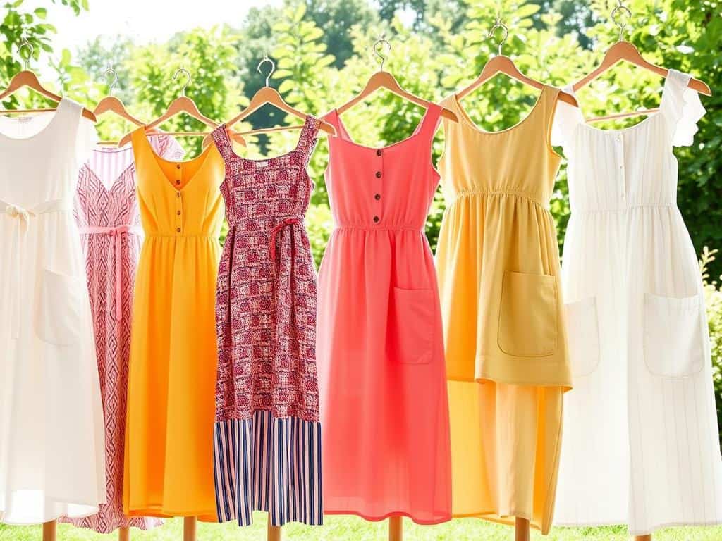 Sommerkleider mit praktischen Taschen