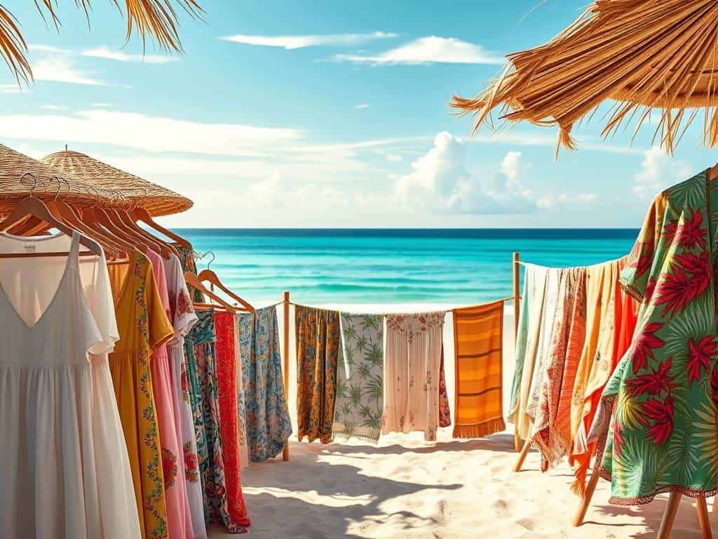 Strandmode Farben und Muster Strandmode Farben und Muster