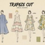 Trapez-Schnitt bei Kleidern  – Bewegung und Balance