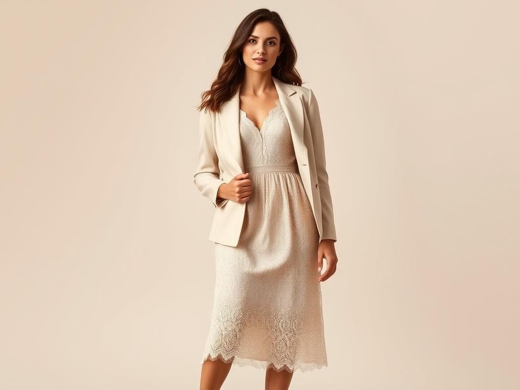Du betrachtest gerade Welche Jacke zum Spitzenkleid?