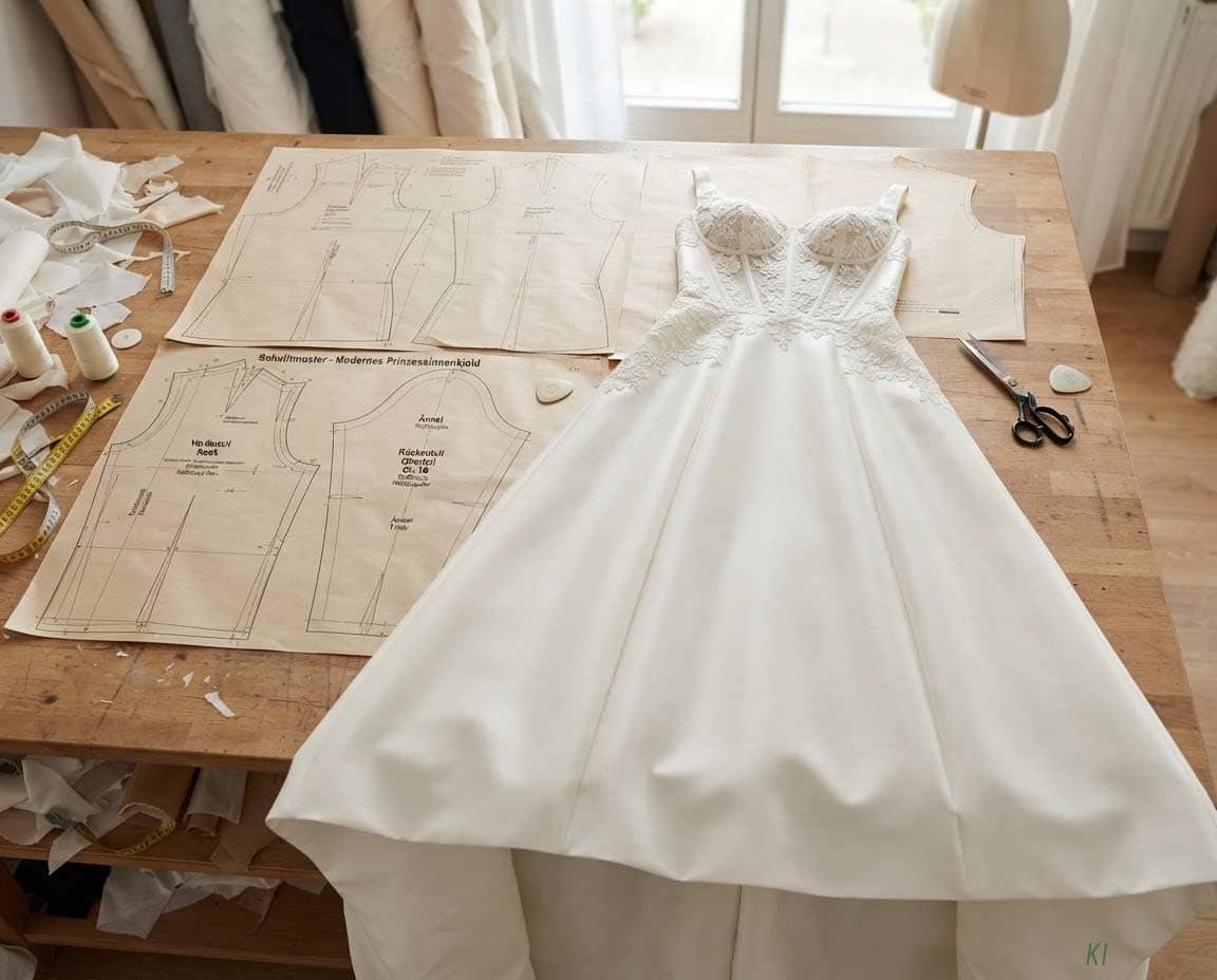 Schnittmuster für Prinzess Kleid