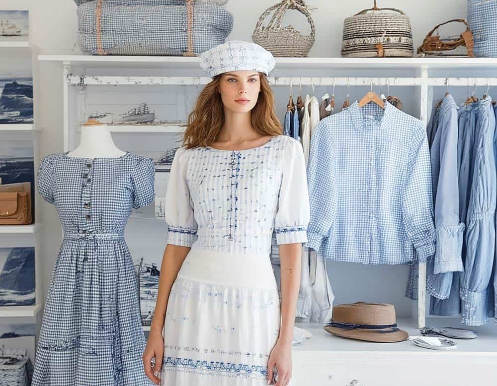 Martimer Kleidungsstil für Frauen