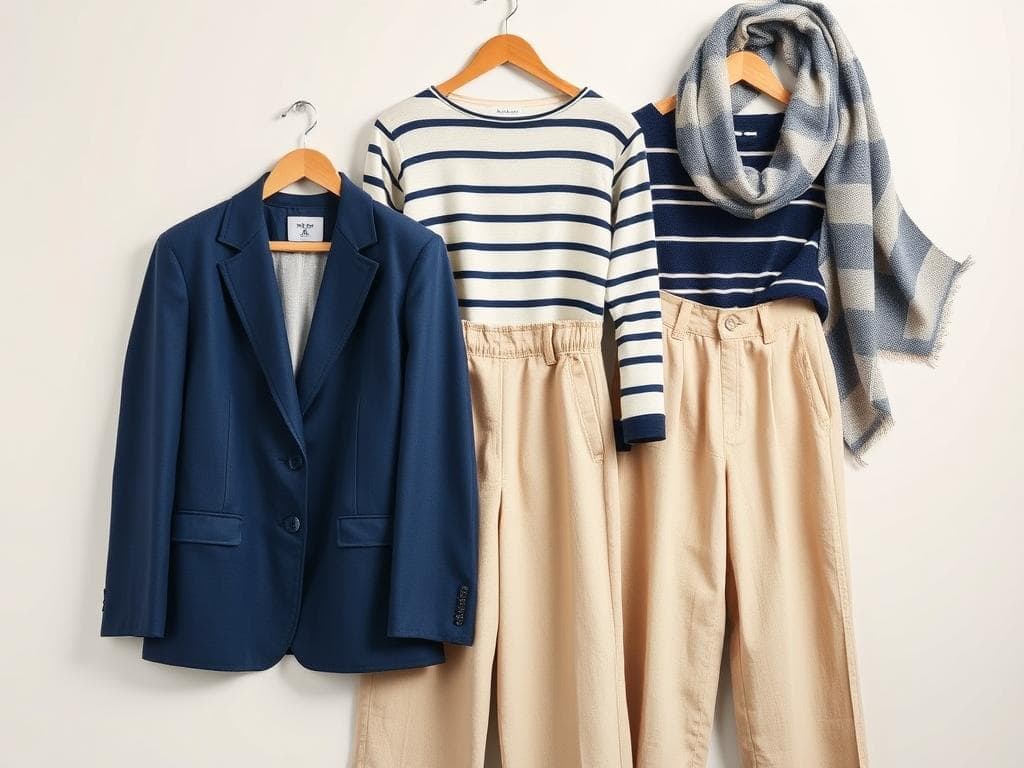 Materialien Passform maritime Mode