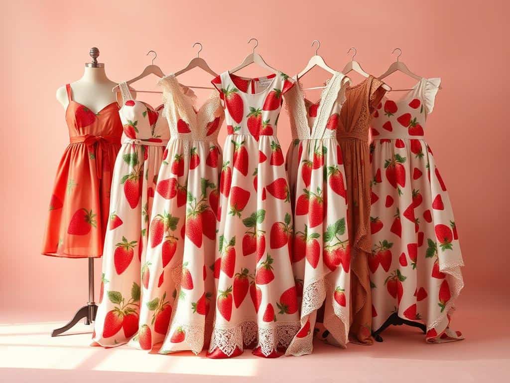 Markenvielfalt Erdbeer-Kleider Markenvielfalt Erdbeer-Kleider