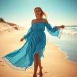 Strandkleid Blau – Ihr Begleiter für sonnige Tage