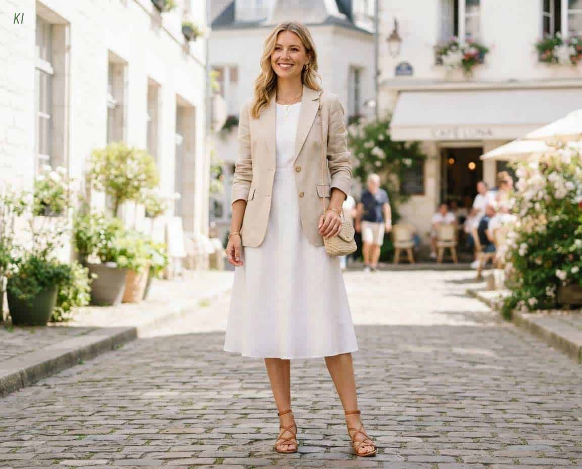 Jacke zum A-Linien-Kleid Jacke zum A-Linien-Kleid