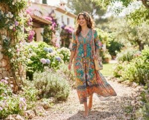 Mehr über den Artikel erfahren Luftiges Maxikleid