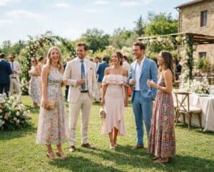 Mehr über den Artikel erfahren Sommerliche festliche Kleidung für Hochzeit