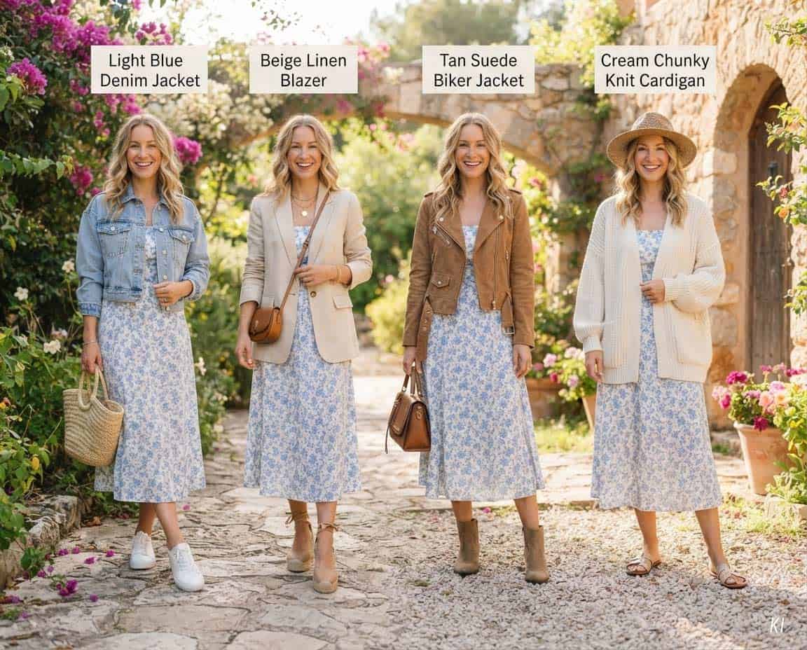 Du betrachtest gerade Welche Jacke passt zum Sommerkleid?